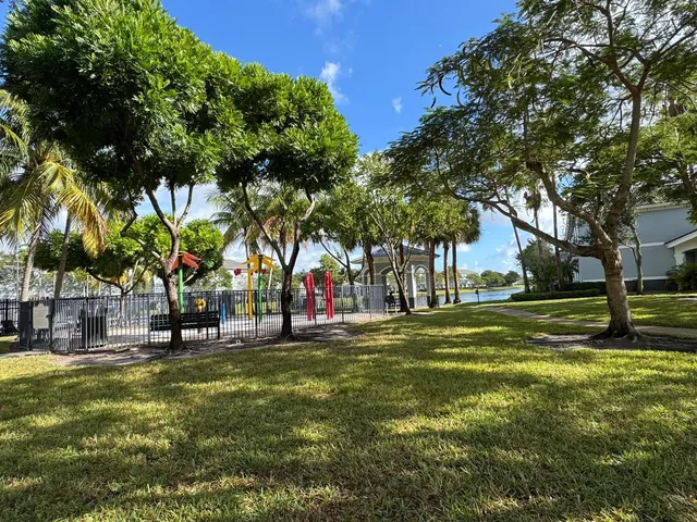 a building with trees in front of it