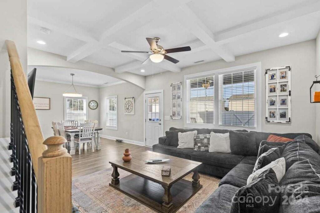 2522 Snow Creek Road Northeast Hickory, NC 28601 - Photo 11 of 24 a living room with furniture and a large window