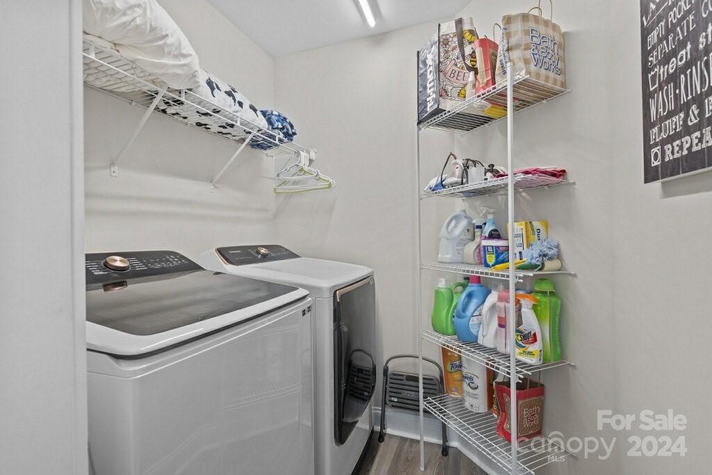 2522 Snow Creek Road Northeast Hickory, NC 28601 - Photo 13 of 24 a utility room with dryer and washer
