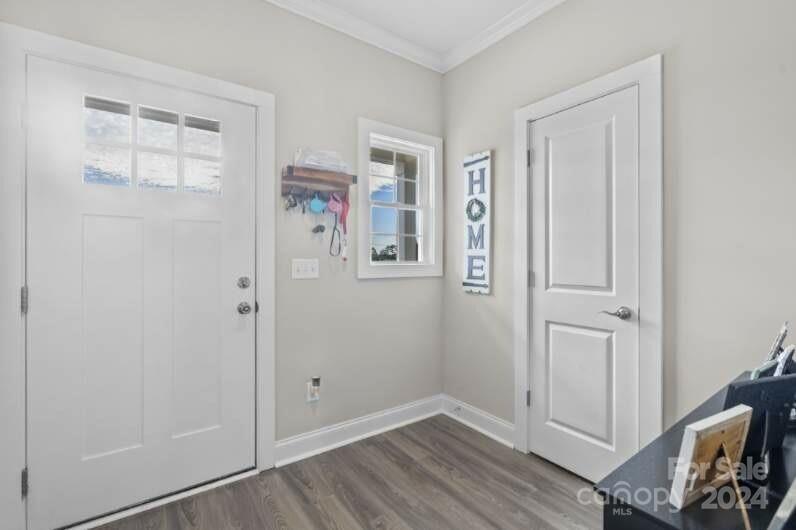 2522 Snow Creek Road Northeast Hickory, NC 28601 - Photo 23 of 24 an empty room with windows and closet