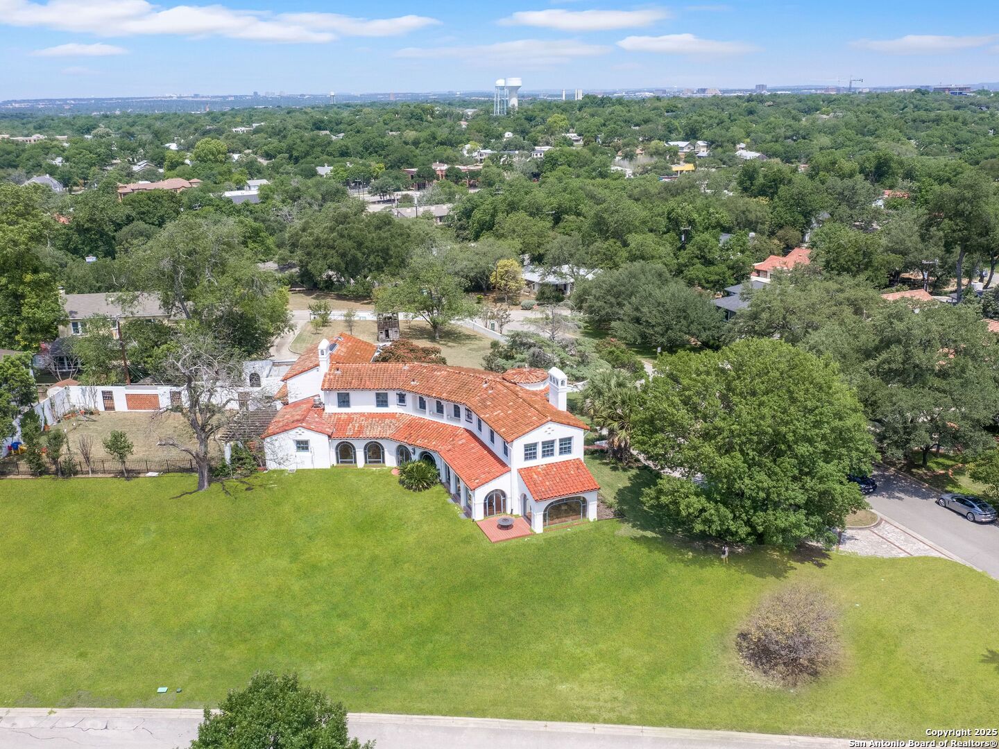 204 Zambrano Road San Antonio, TX 78209 - Photo 58 of 58 an aerial view of a house with a garden