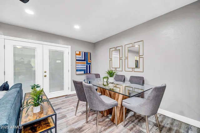 a view of a livingroom with furniture and window