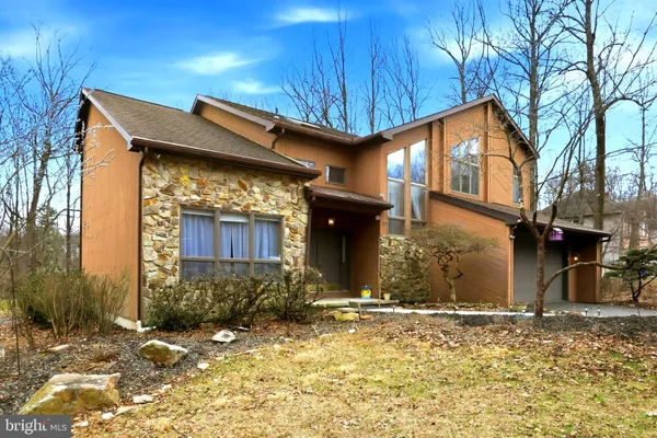 a view of a staircase