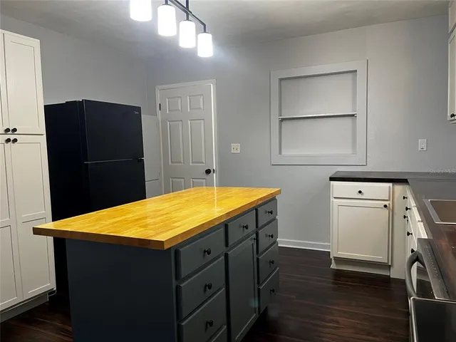 a room with storage and utility