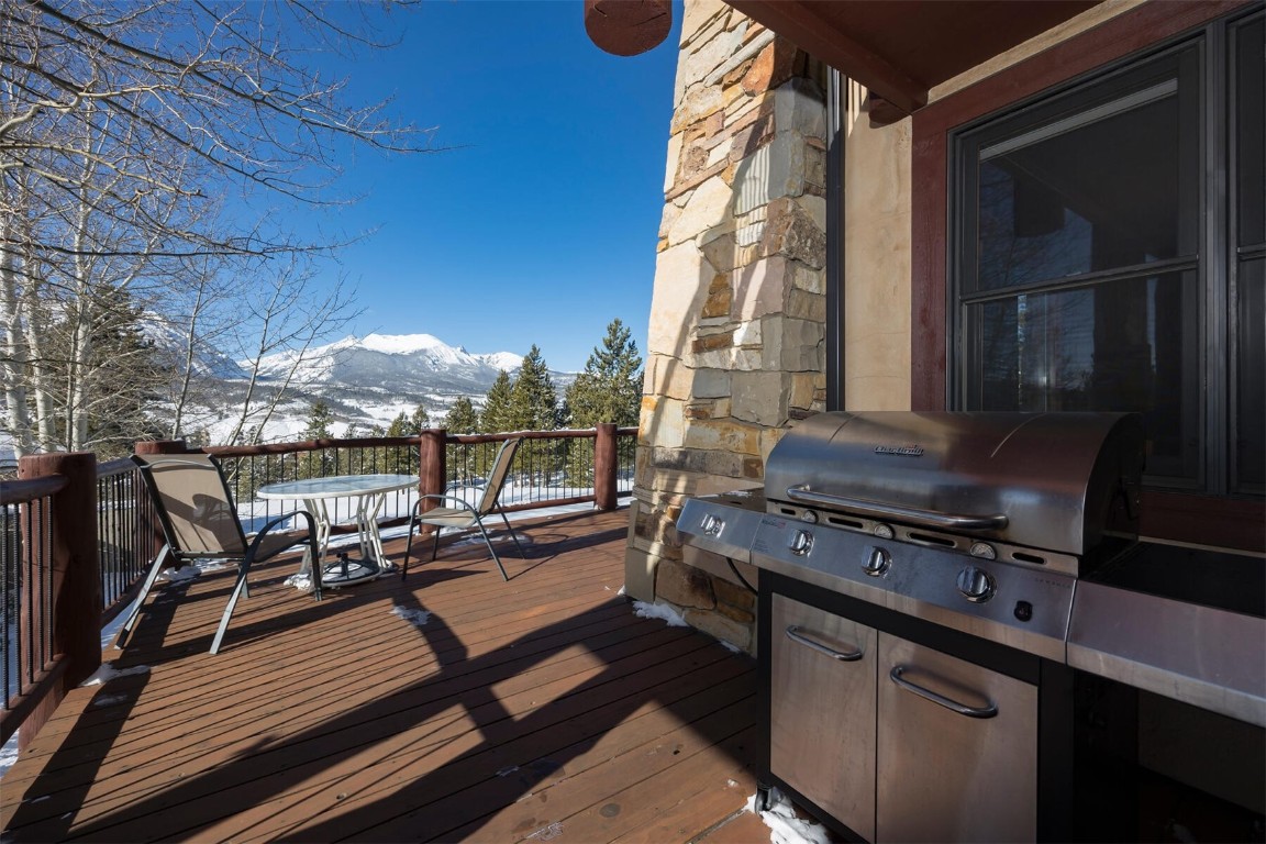 145 F Road Silverthorne, CO 80498 - Photo 23 of 35 a view of a balcony with chairs