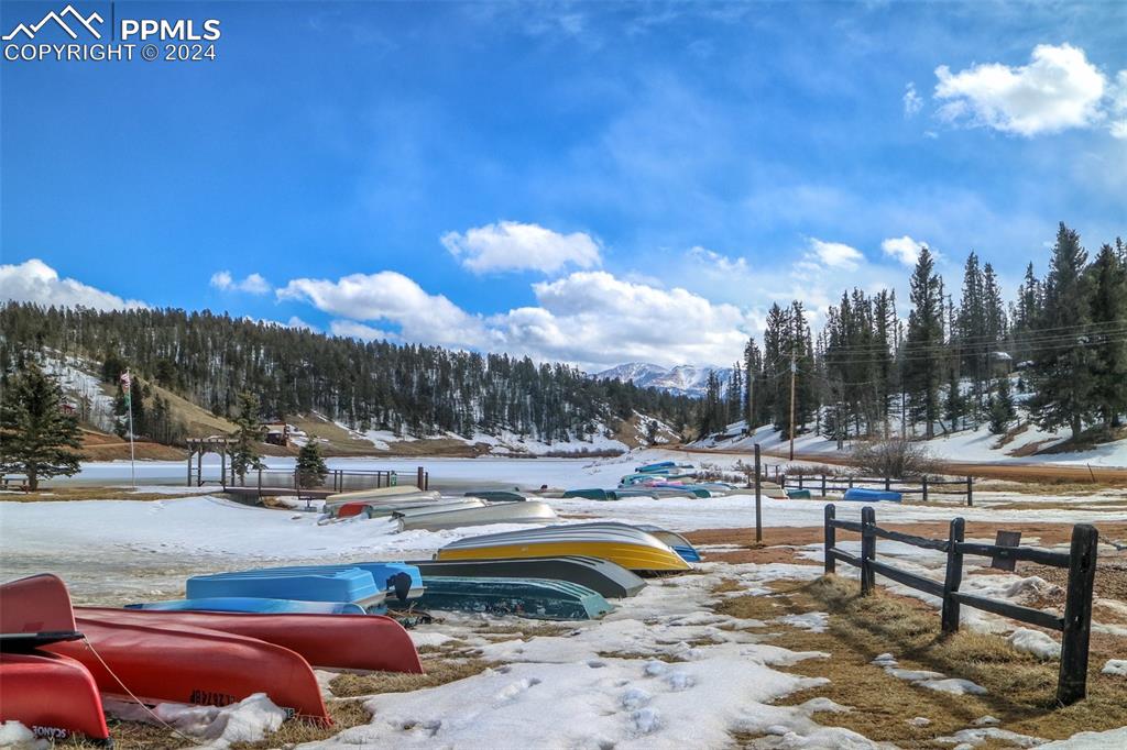 833 Spring Valley Drive Divide, CO 80814 - Photo 47 of 50 a view of swimming pool with outdoor seating