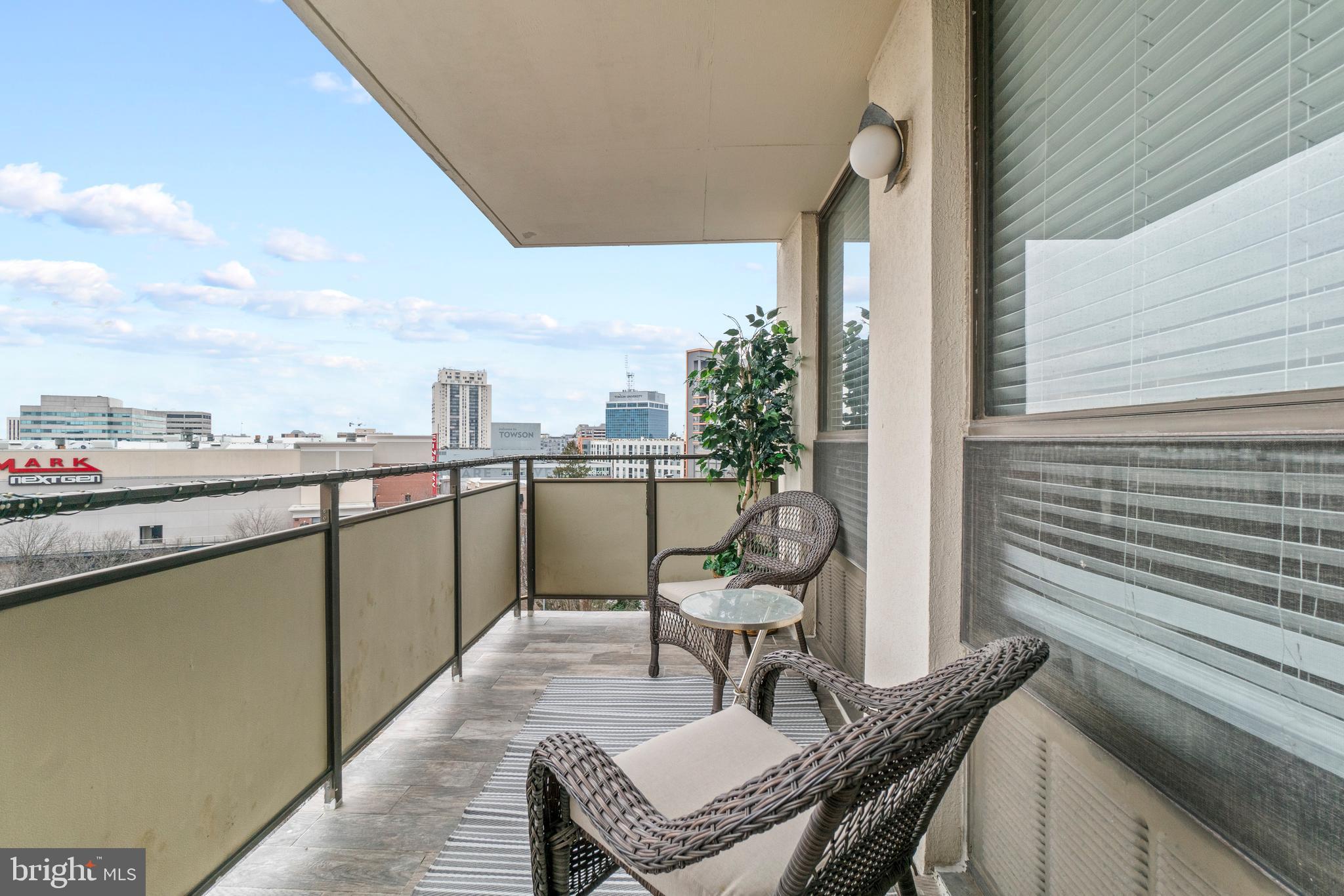 205 East Joppa Road, Unit 708 Baltimore, MD 21286 - Photo 20 of 35 flooring on balcony redone with low maintance tile