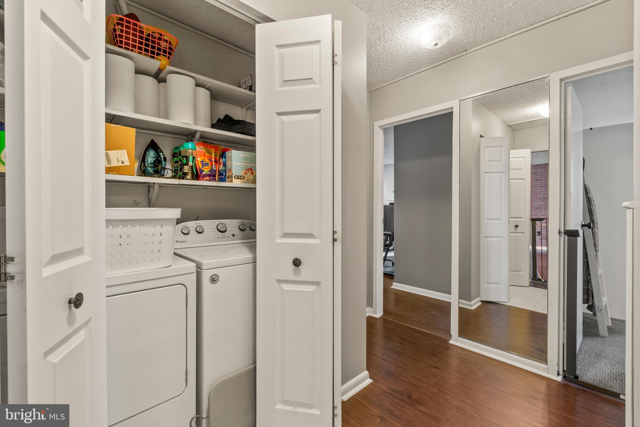 205 East Joppa Road, Unit 708 Baltimore, MD 21286 - Photo 22 of 35 washer and dryer located inside the unit