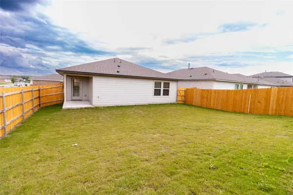 a view of a swimming pool with an ocean view