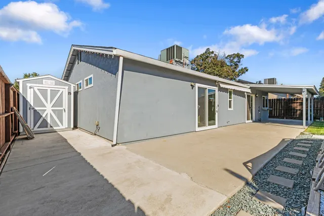a view of a house with a roof deck