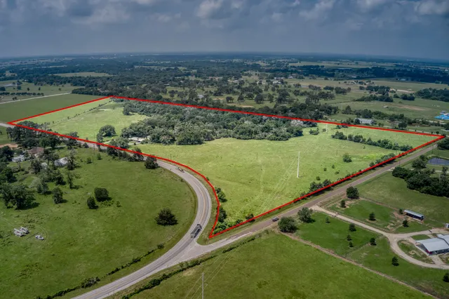 an aerial view of a football ground