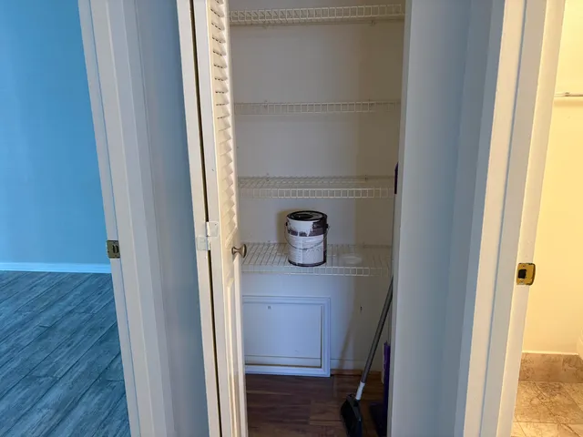 a view of front door