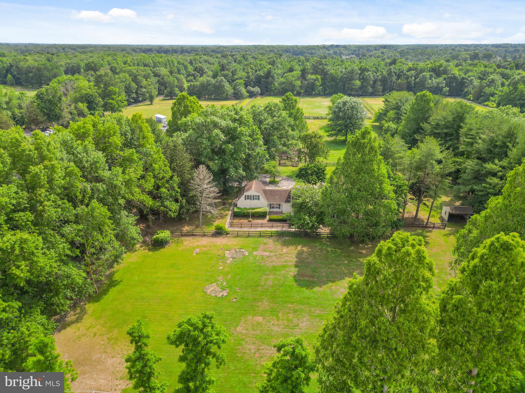 95 Fostertown Road Lumberton, NJ 08048 - Photo 35 of 41 Drone view of farm