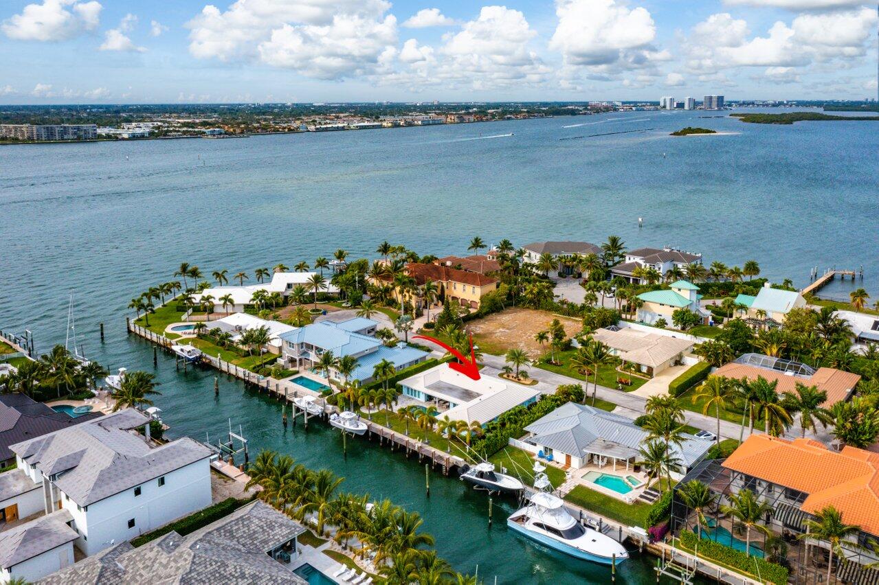 1041 Gulfstream Way Singer Island, FL 33404 - Photo 1 of 41 an aerial view of ocean residential house with outdoor space
