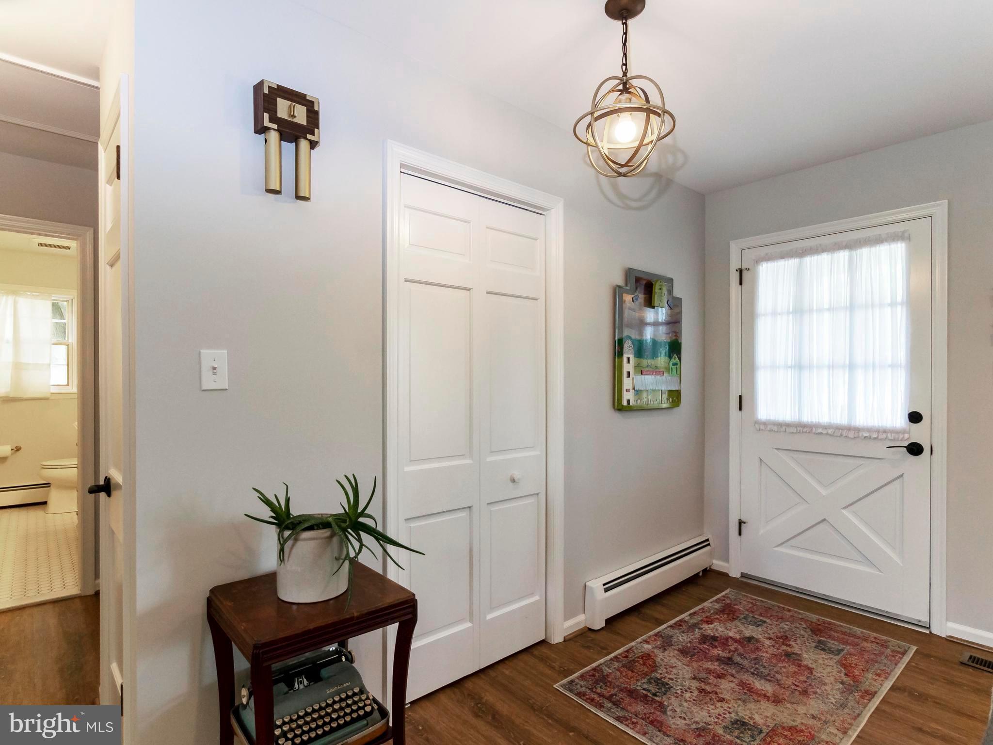677 Allentown Road Telford, PA 18969 - Photo 2 of 20 Entry Foyer w/oversized closet & NEW light fixture