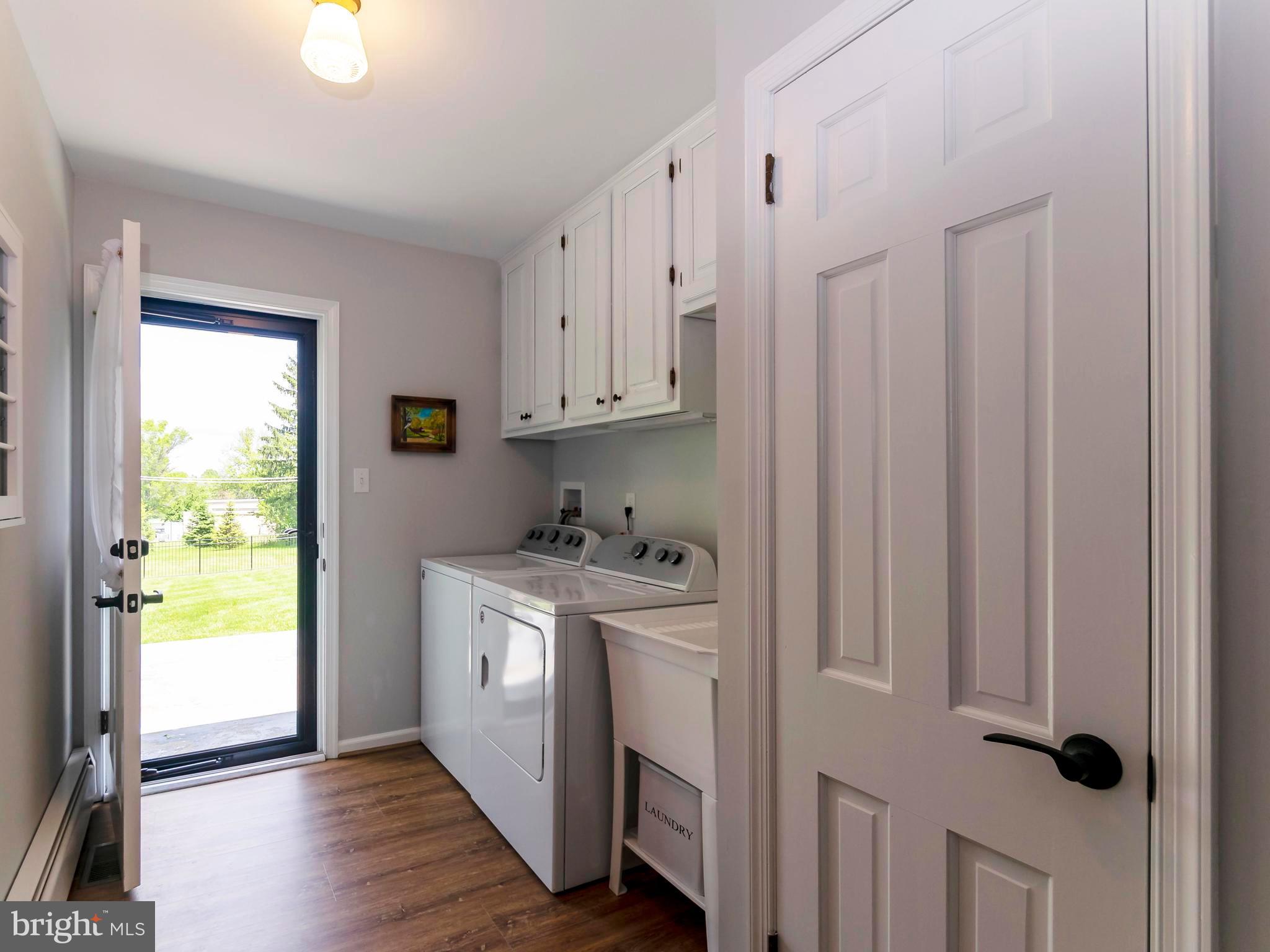 677 Allentown Road Telford, PA 18969 - Photo 11 of 20 First Floor Laundry Room w/Pantry & NEW sink!