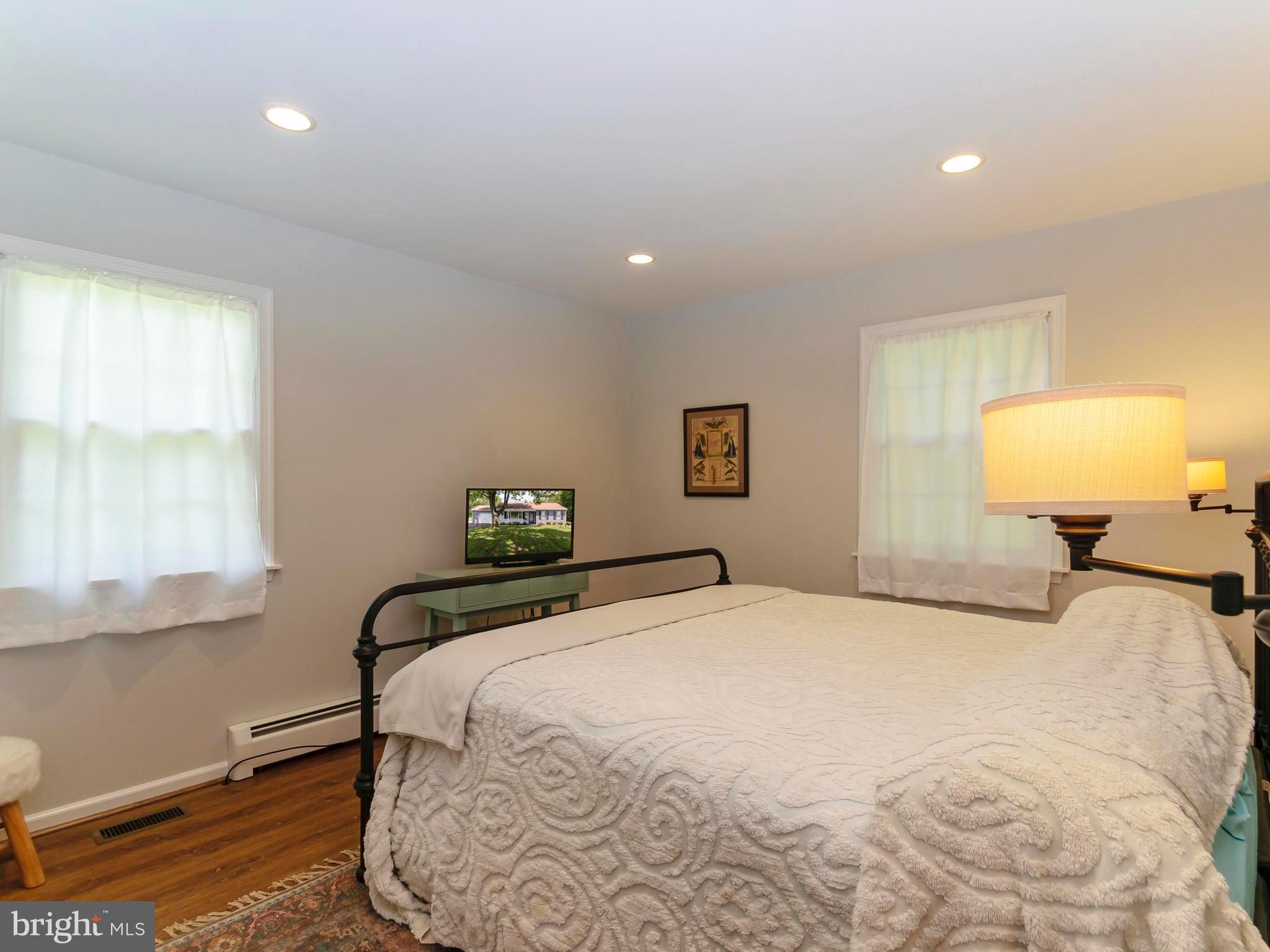 677 Allentown Road Telford, PA 18969 - Photo 13 of 20 Master Bedroom w/ NEW Floors & Recessed Lighting!