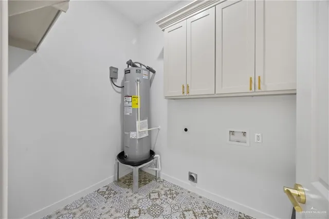 a view of storage and utility room with empty racks