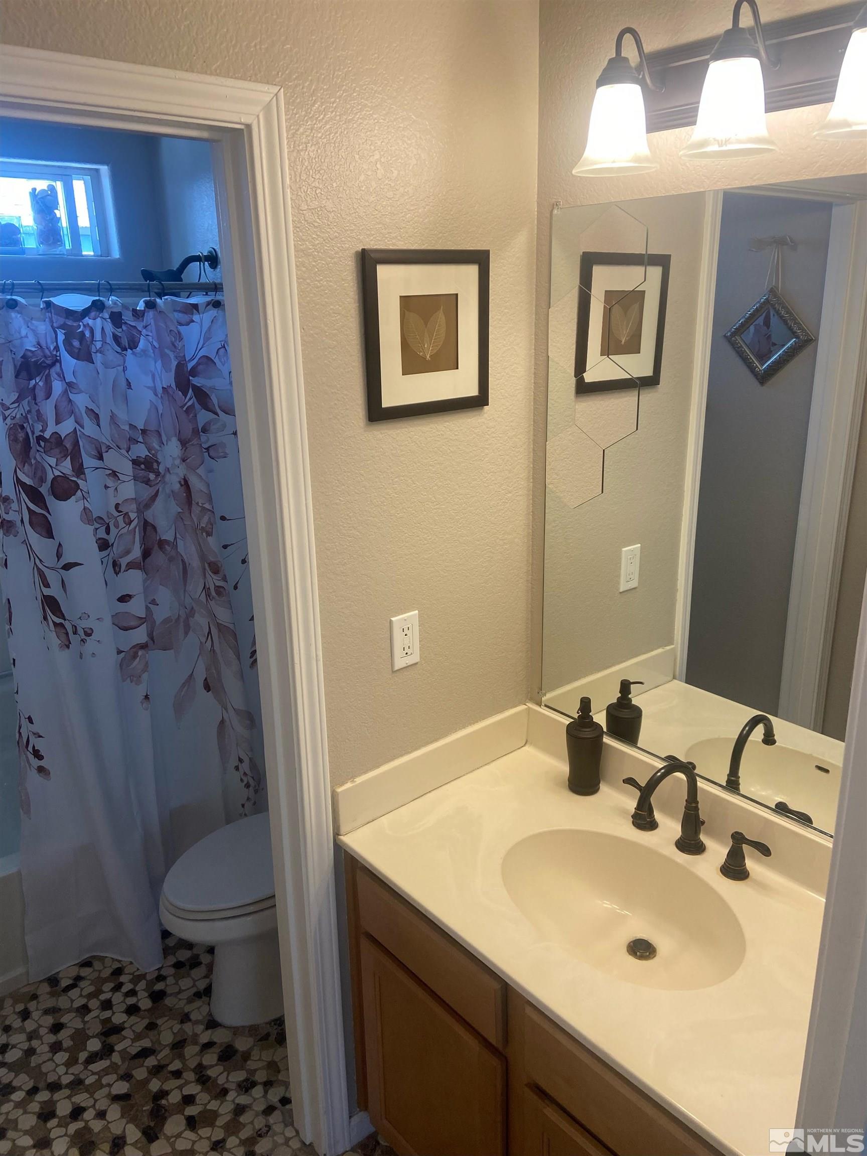860 Swaledale Drive Reno, NV 89511 - Photo 17 of 19 a bathroom with a sink a toilet and shower