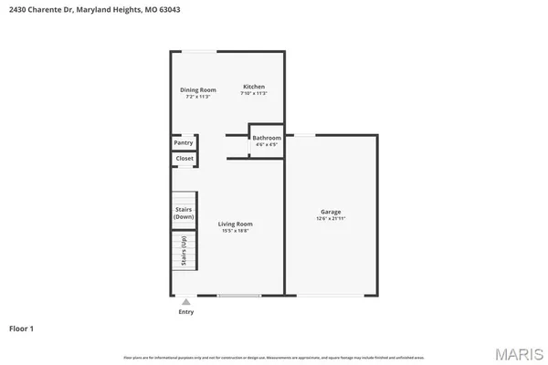 $200,000 | 2430 Charente Drive, Maryland Heights, MO 63043