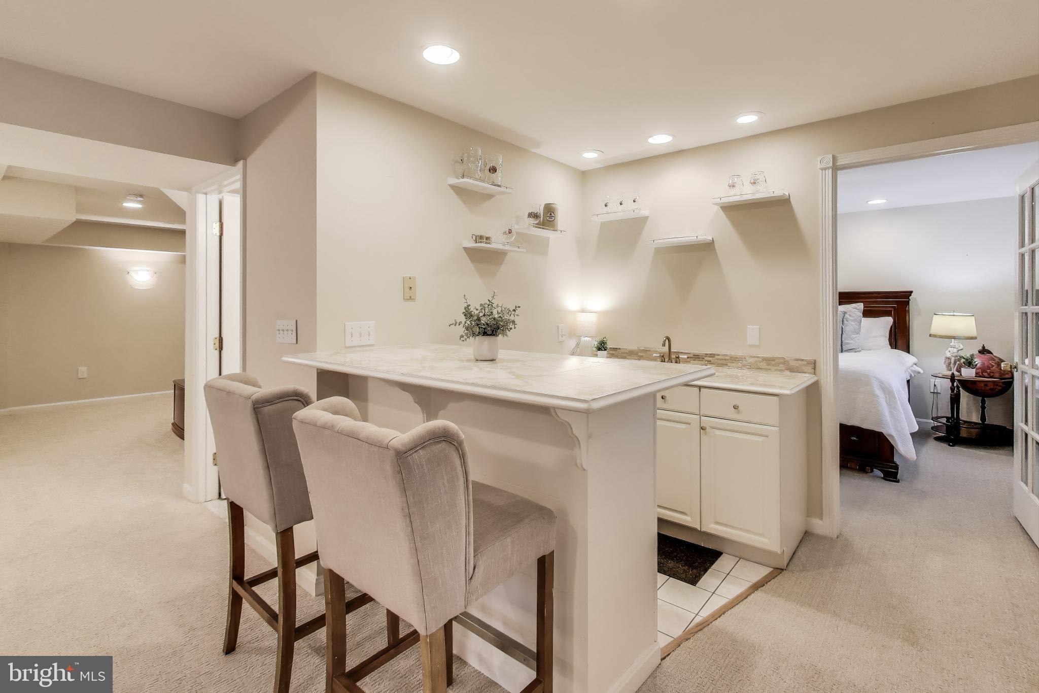 8967 Scott Street Springfield, VA 22153 - Photo 34 of 53 Lower Level Wet Bar