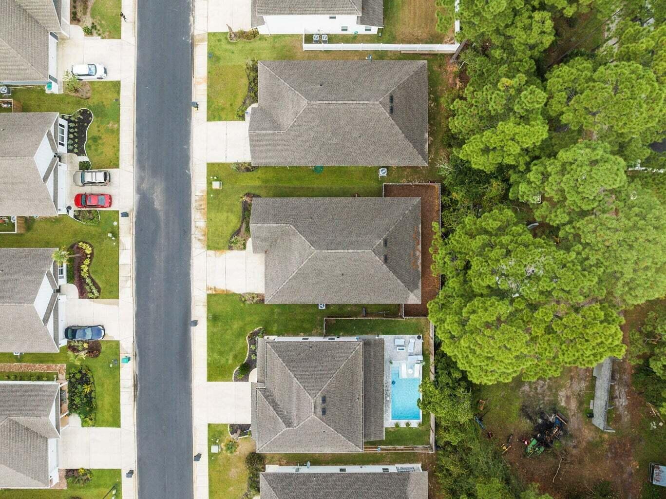 161 Southern Pnes Road Santa Rosa Beach, FL 32459 - Photo 20 of 20 an aerial view of a house with a yard