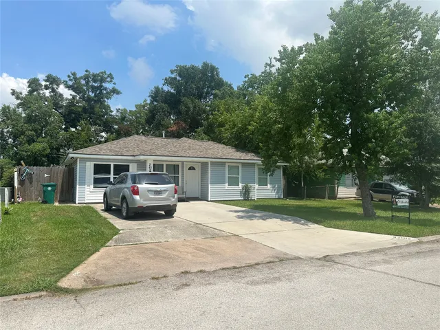 a house with a outdoor space