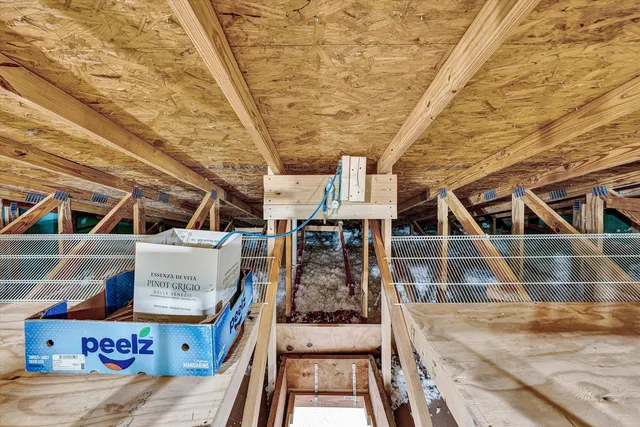 a view of storage and utility room