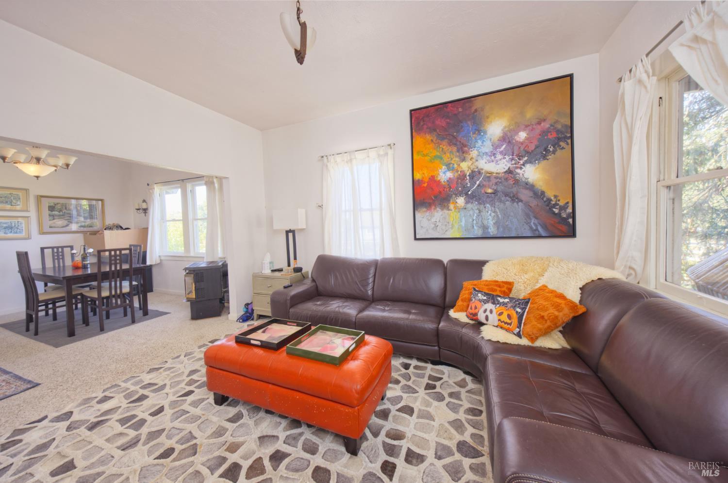 1623 Willowside Road Santa Rosa, CA 95401 - Photo 16 of 47 a living room with furniture and wooden floor