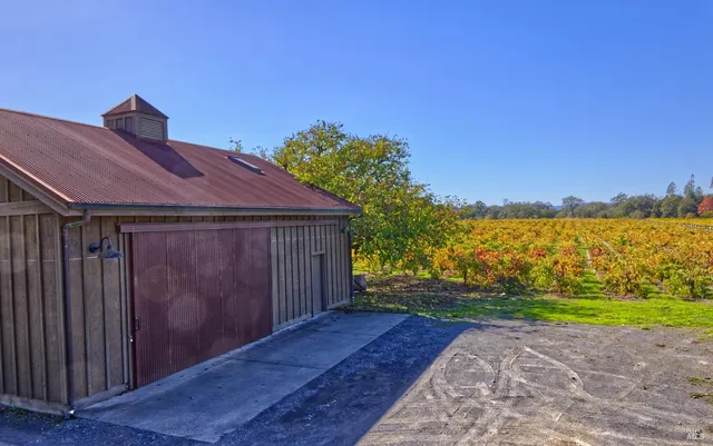 a view of store room with windows
