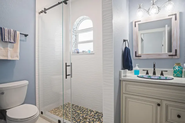 a view of stairs and a yard