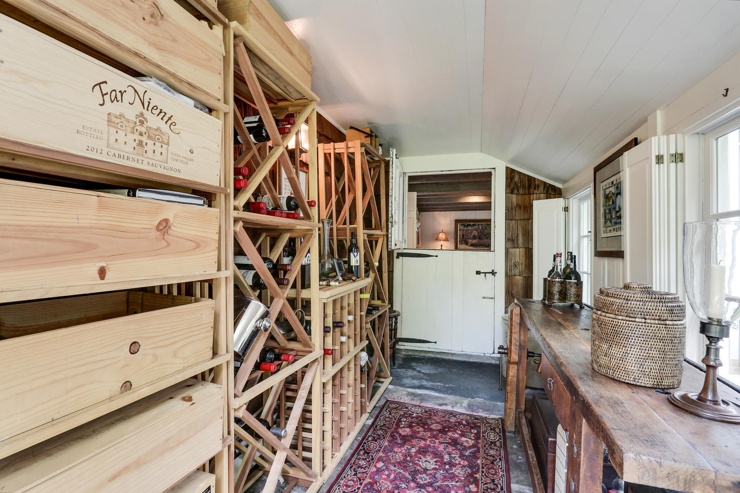 575 Silvermine Road New Canaan, CT 06840 - Photo 16 of 44 Wine Cellar/porch