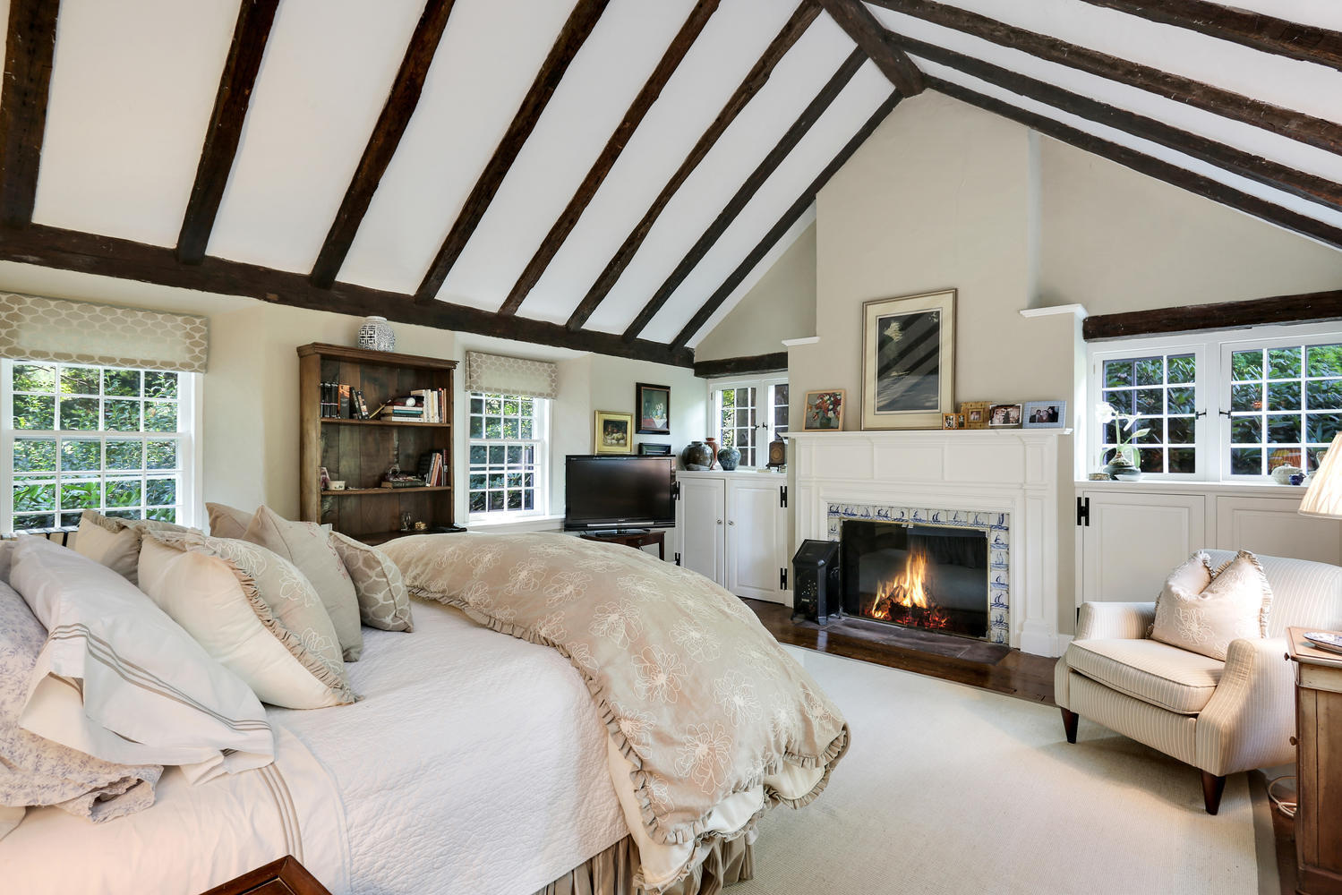 575 Silvermine Road New Canaan, CT 06840 - Photo 23 of 44 First Floor Master Bedroom