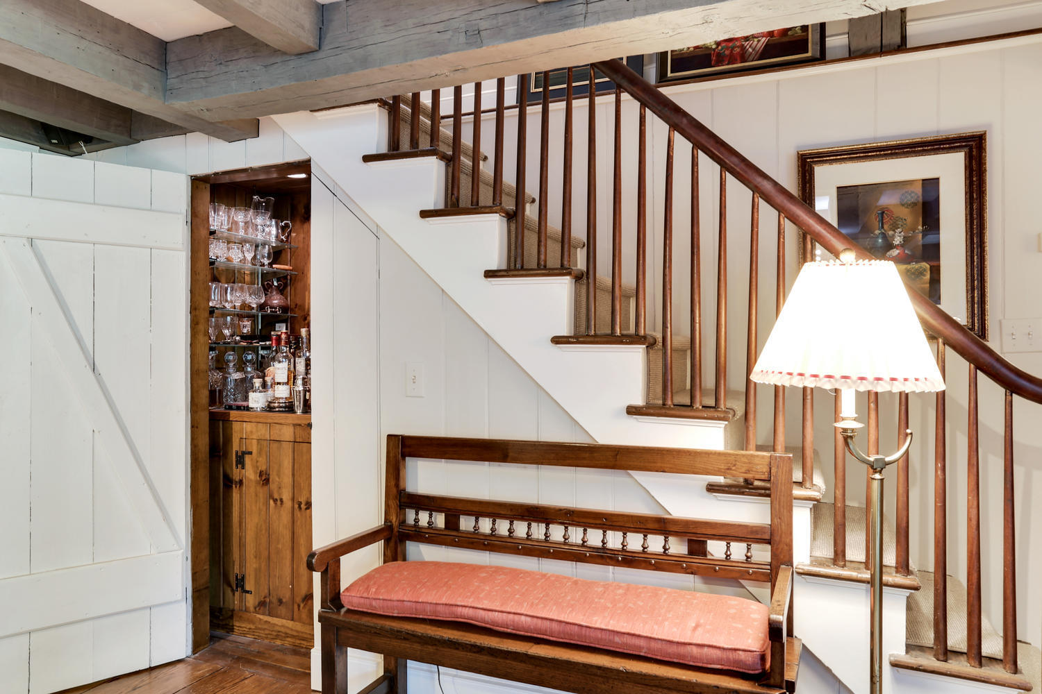 575 Silvermine Road New Canaan, CT 06840 - Photo 29 of 44 Stairs to Second Floor