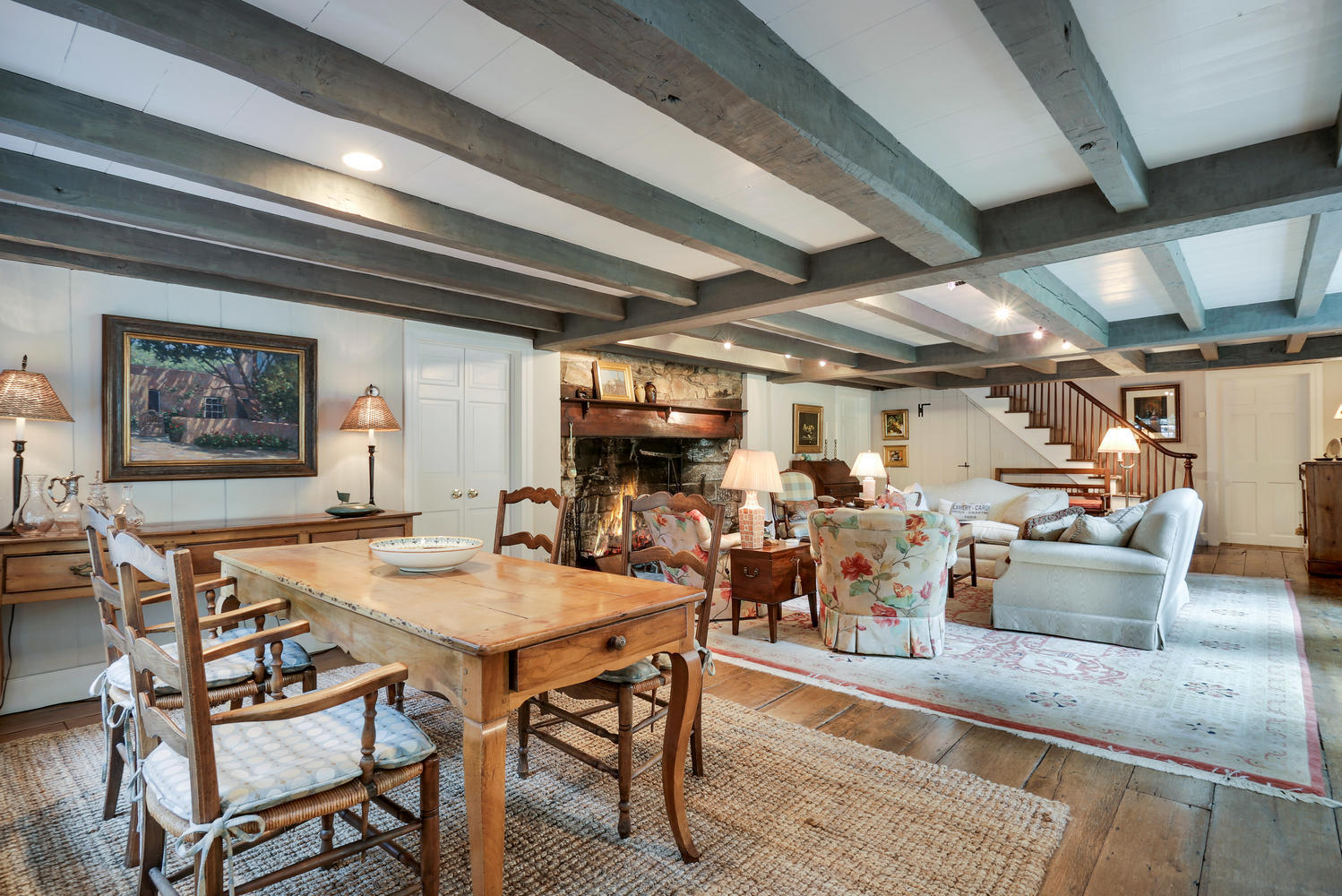 575 Silvermine Road New Canaan, CT 06840 - Photo 10 of 44 Dining Room/LR