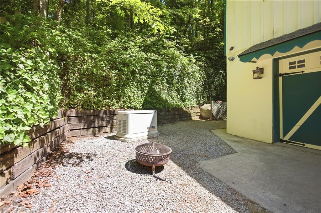 46 Spartan Lane Rabun Gap, GA 30568 - Photo 53 of 89 a view of a chairs and table in backyard