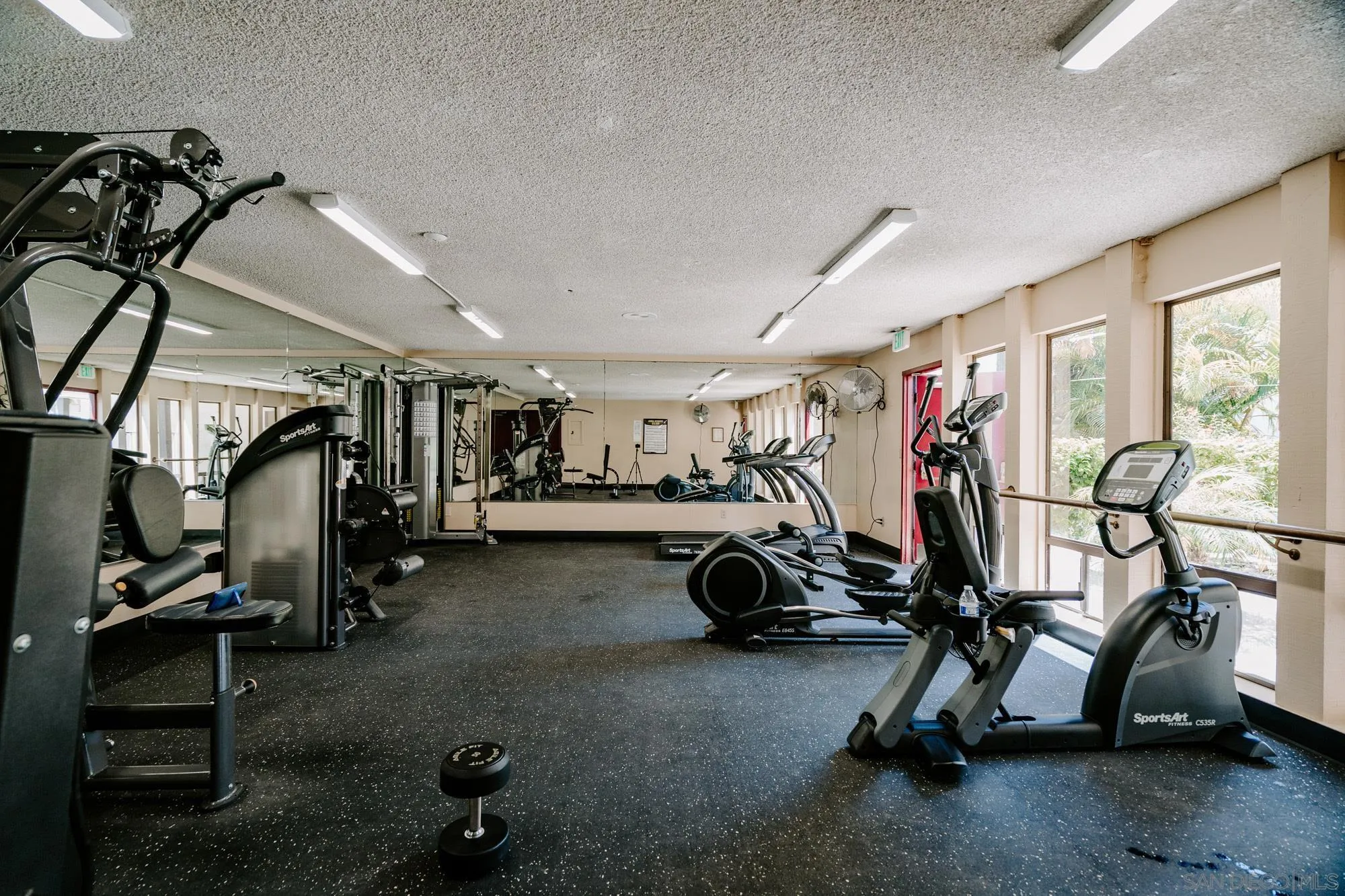 6780 Friars Road, Unit 346 San Diego, CA 92108 - Photo 23 of 29 a view of a room with gym equipment