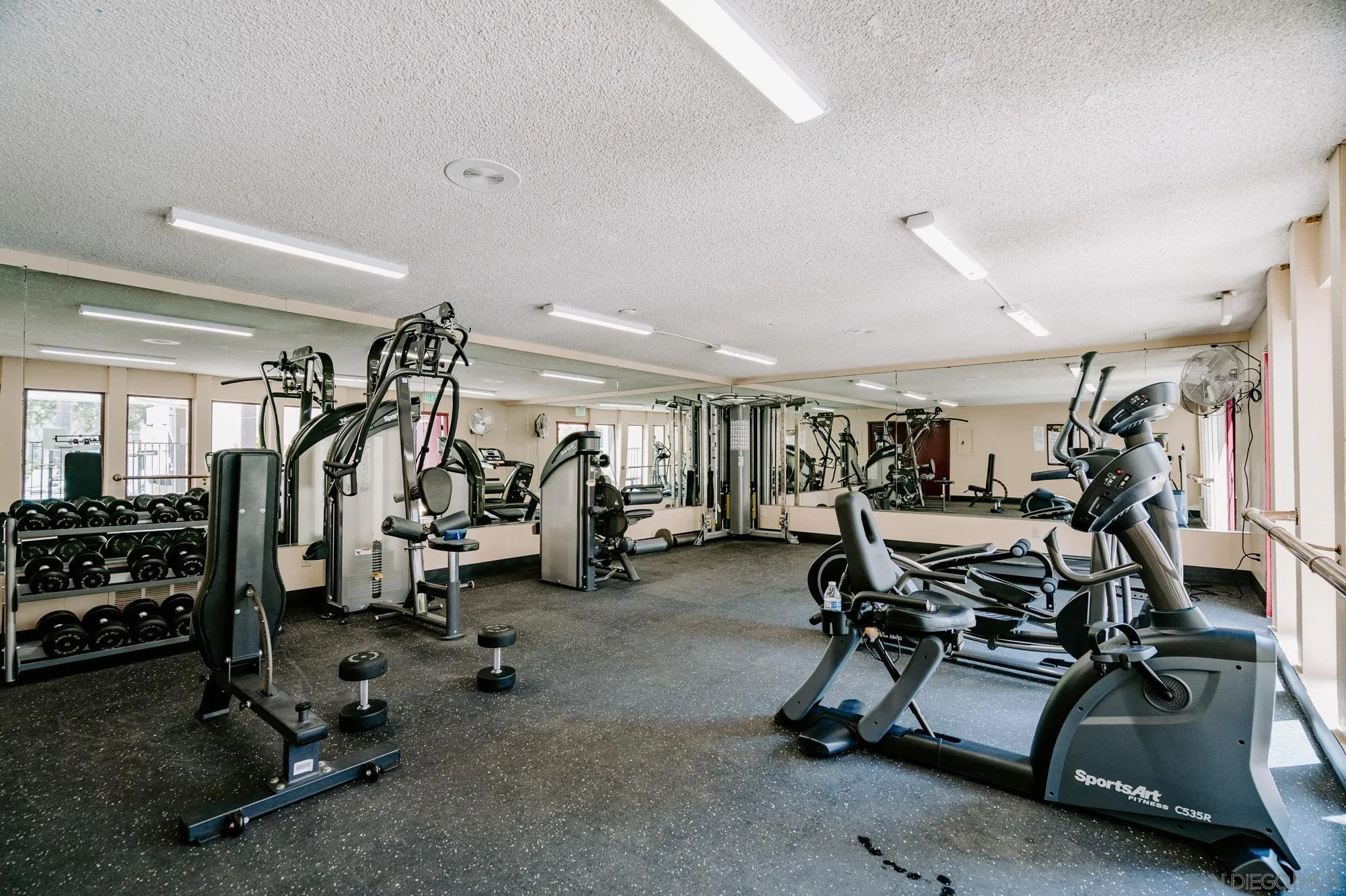 6780 Friars Road, Unit 346 San Diego, CA 92108 - Photo 24 of 29 a view of a room with gym equipment