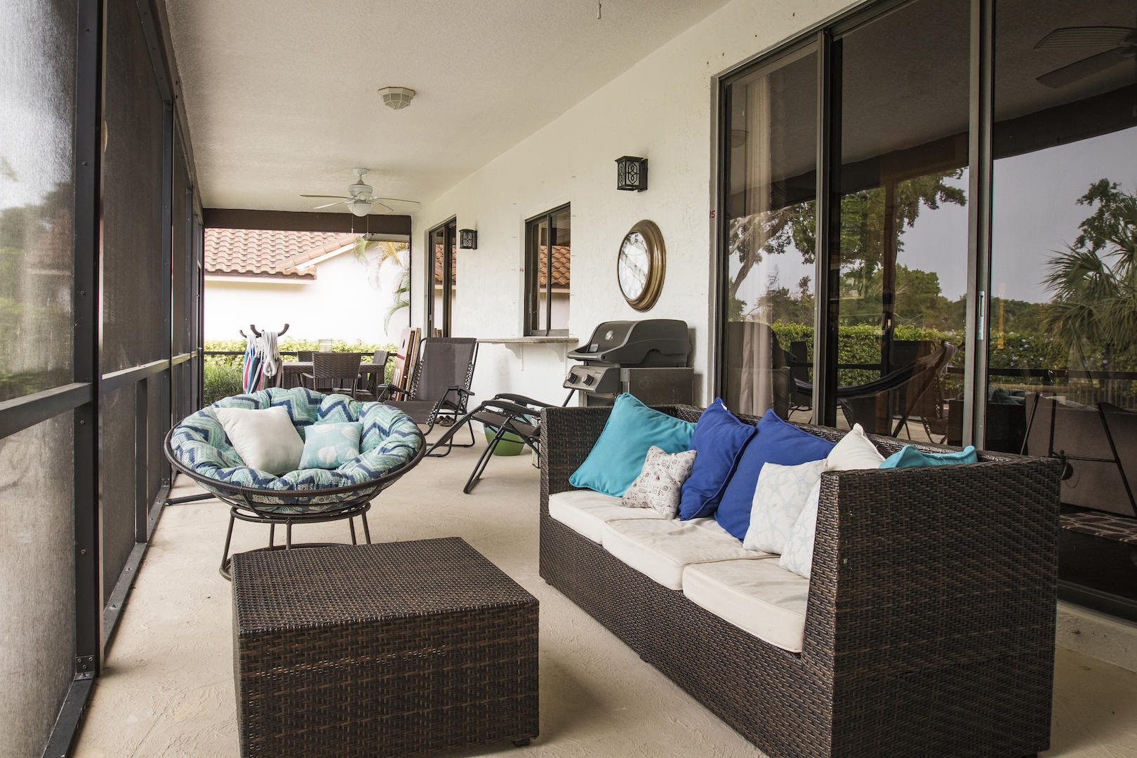 20083 Back 9 Drive Boca Raton, FL 33498 - Photo 34 of 37 HUGE SCREENED OUTDOOR LIVING AREA