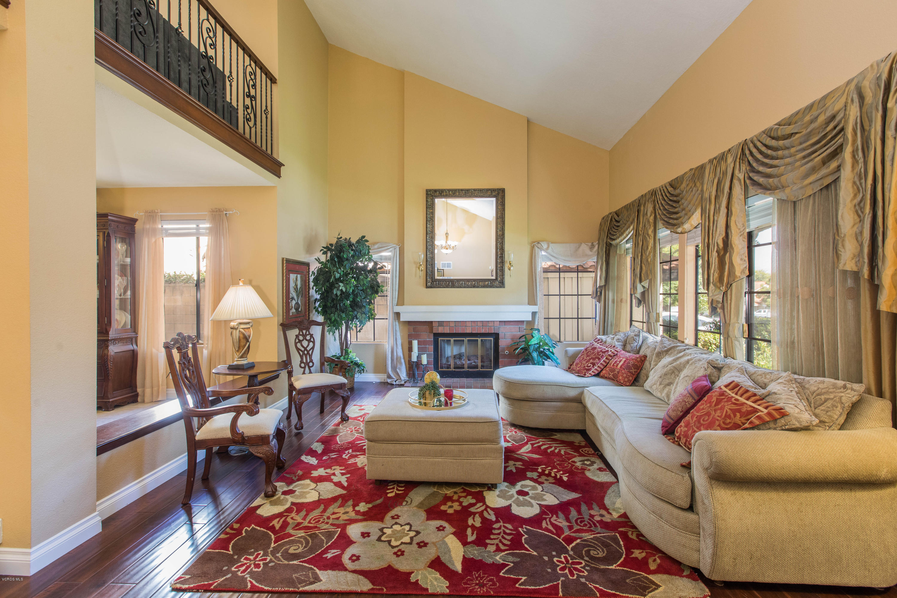 4034 Doneva Road Moorpark, CA 93021 - Photo 22 of 47 a living room with furniture and a large window