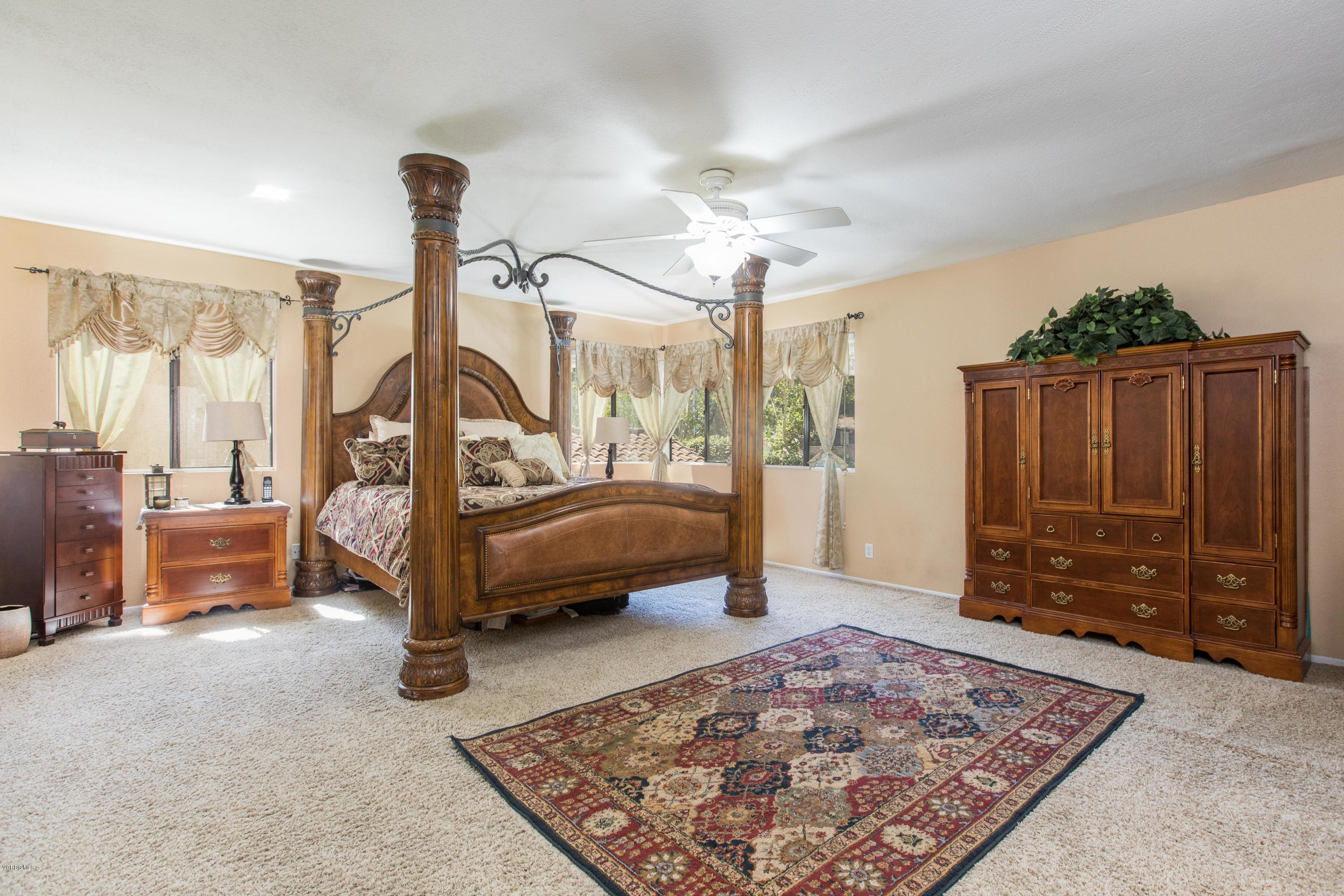4034 Doneva Road Moorpark, CA 93021 - Photo 27 of 47 a bedroom with furniture and a window