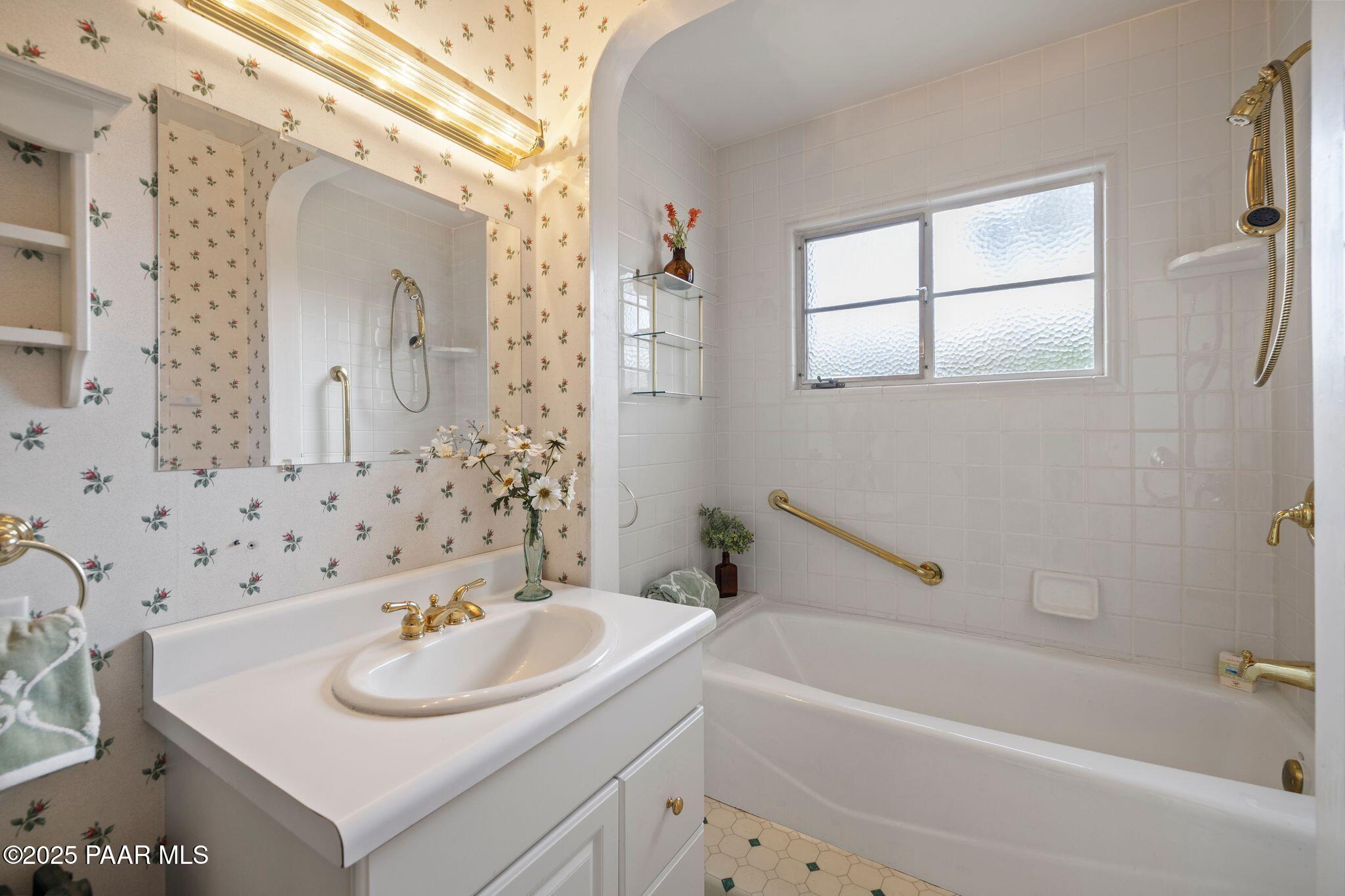 224 Congress Avenue Prescott, AZ 86303 - Photo 35 of 59 a bathroom with a sink and a bathtub