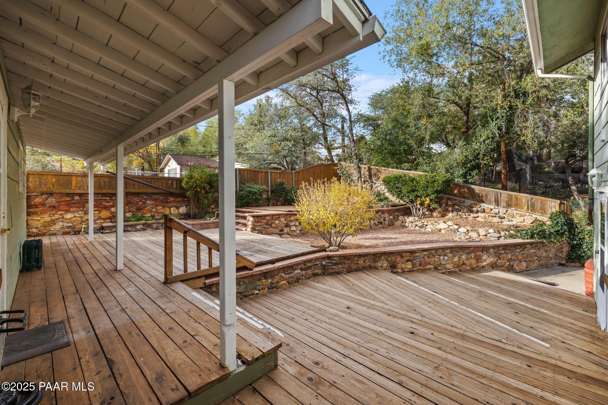 224 Congress Avenue Prescott, AZ 86303 - Photo 42 of 59 a view of a balcony with wooden floor