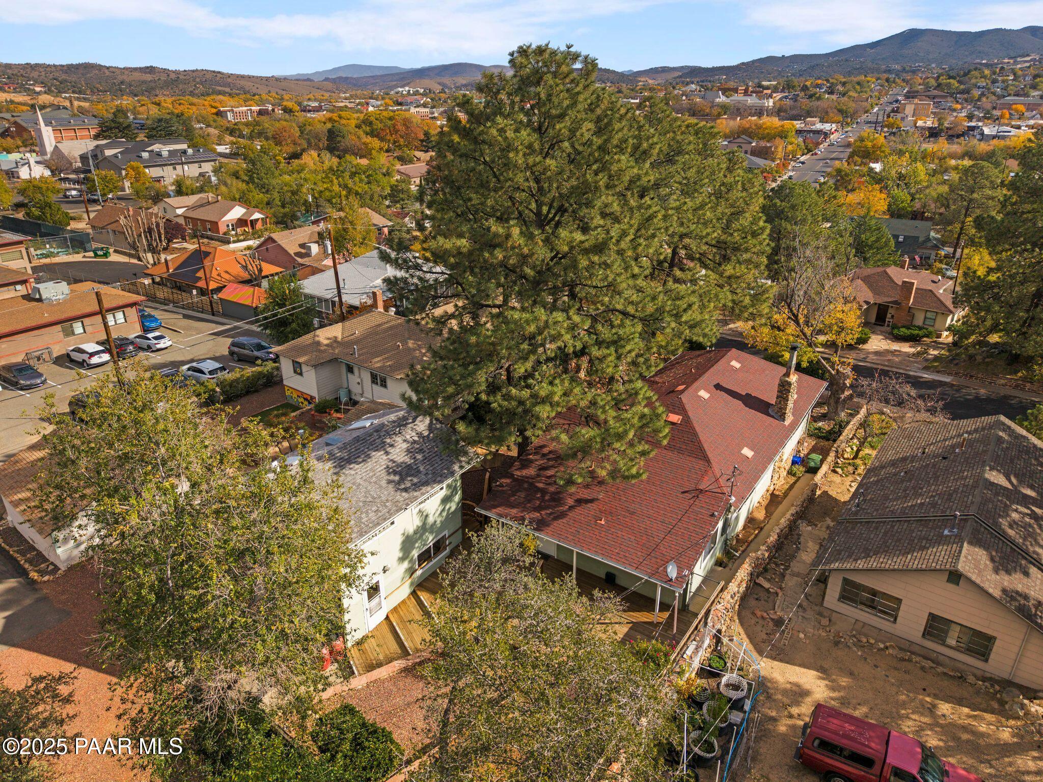 224 Congress Avenue Prescott, AZ 86303 - Photo 59 of 59 an aerial view of residential houses with outdoor space