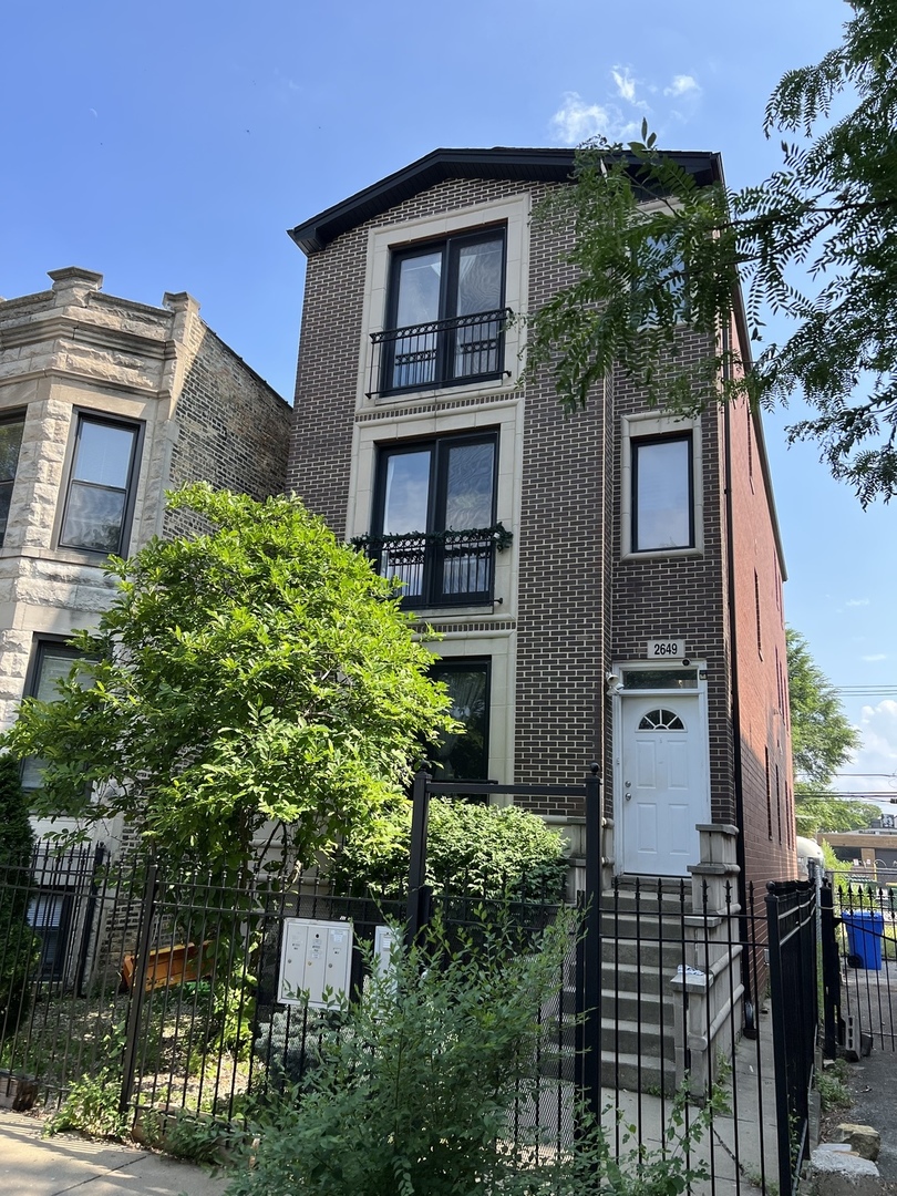 front view of a house