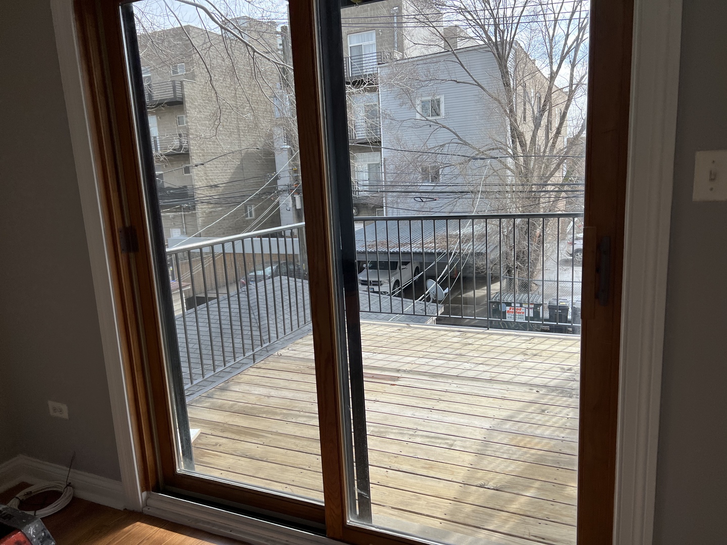 2649 West Rice Street Chicago, IL 60622 - Photo 8 of 14 a view of a door and a window