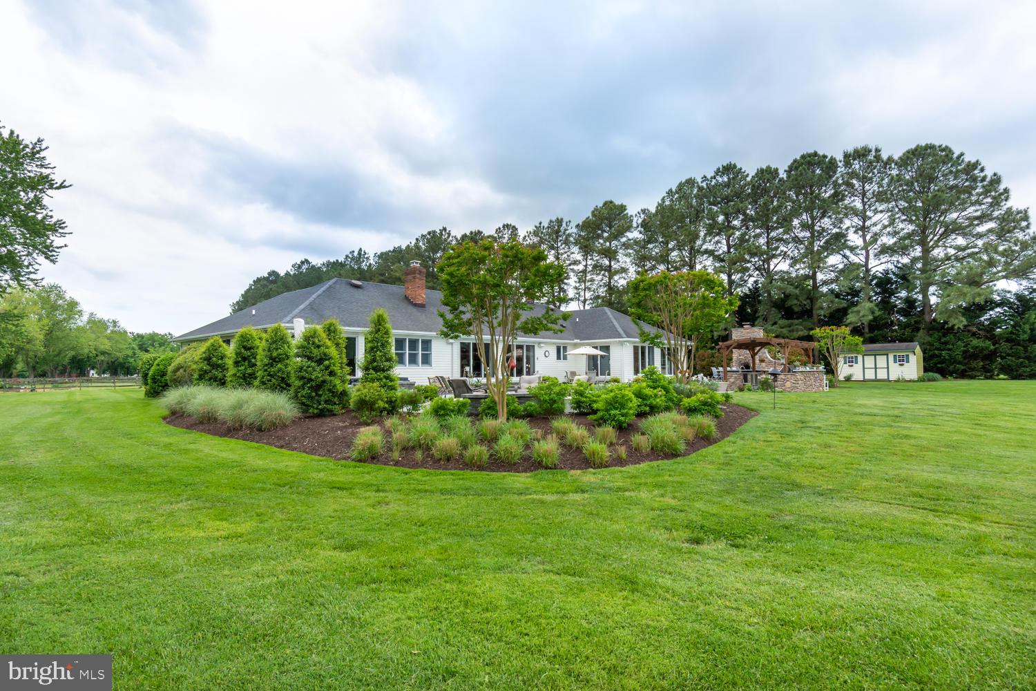 25474 Chance Farm Road St. Michaels, MD 21663 - Photo 1 of 52 Recently renovated home offers elegant landscaping