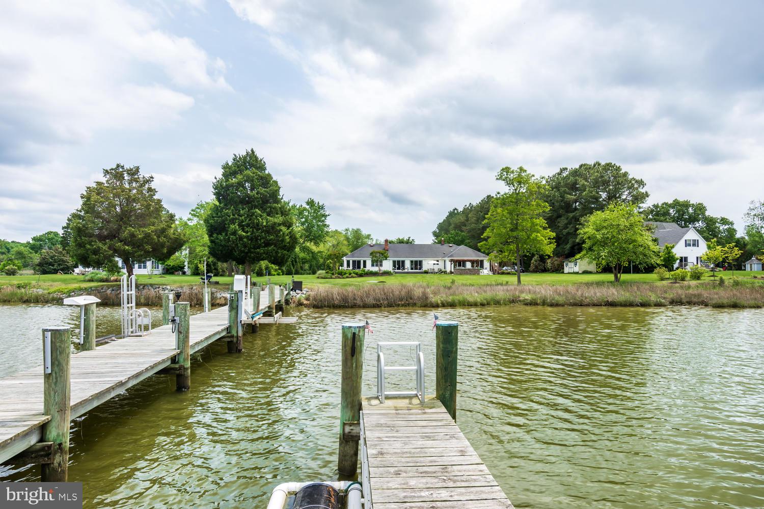 25474 Chance Farm Road St. Michaels, MD 21663 - Photo 13 of 52 Looking back at the house from the pier