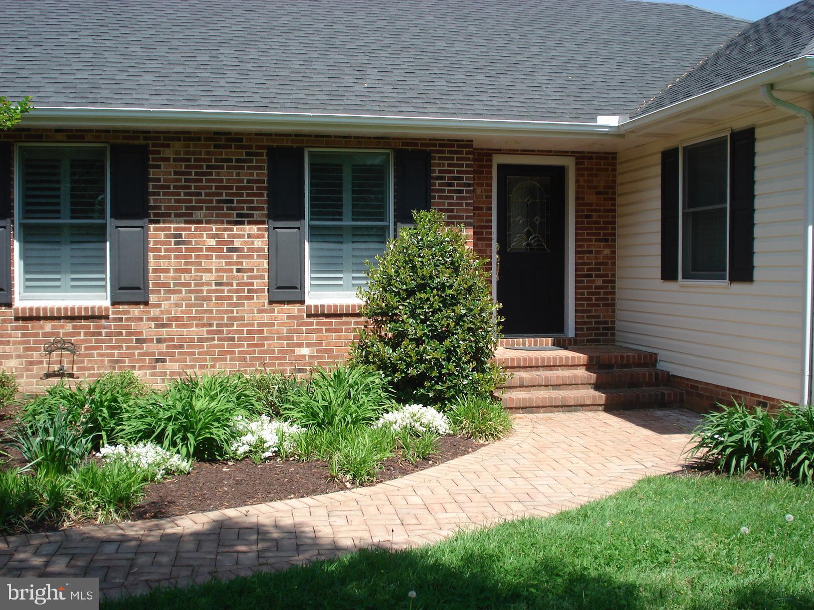 25474 Chance Farm Road St. Michaels, MD 21663 - Photo 15 of 52 Brick walkway to front door