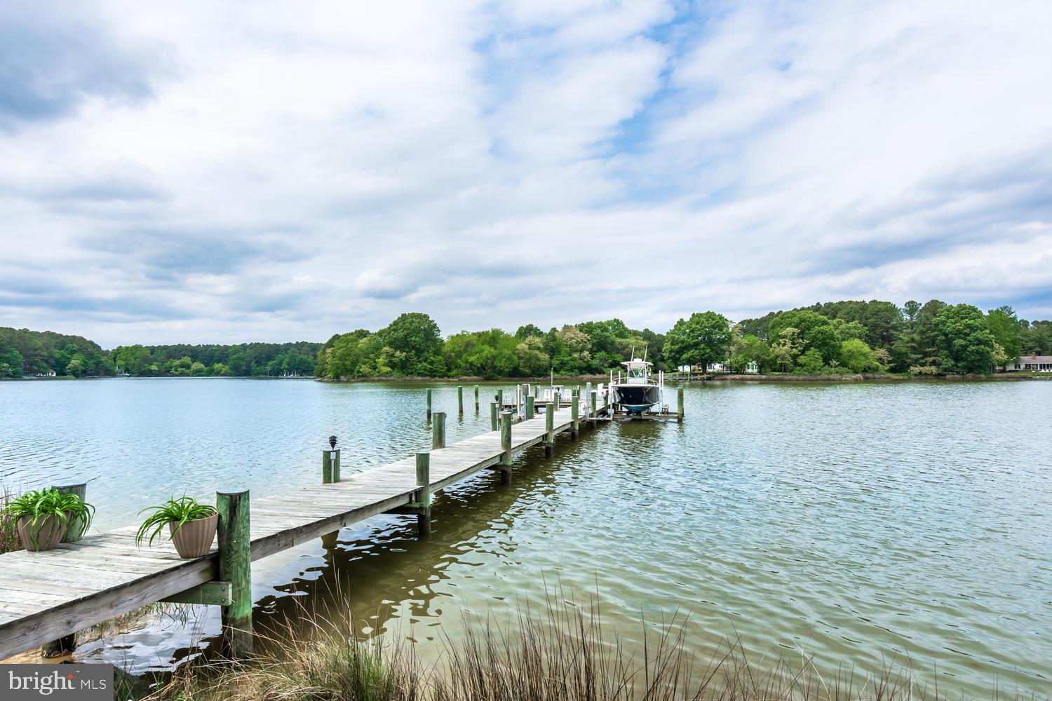 25474 Chance Farm Road St. Michaels, MD 21663 - Photo 3 of 52 Deep water pier on Solitude Creek